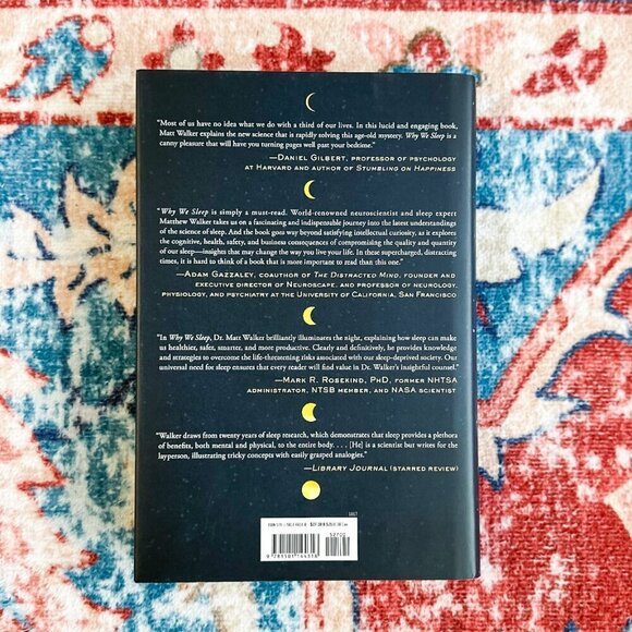 Why We Sleep: Unlocking the Power of Sleep and Dreams- Matthew Walker PhD - Picture 2 of 5